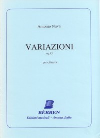 Variazioni, op.45(Agostinelli/Rossini) product illustration