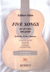Five Songs [Alto] product illustration