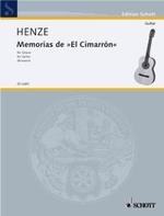 Memorias de El Cimarron available at Guitar Notes.