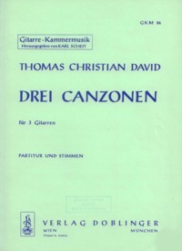 Drei Canzonen product illustration