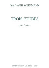 Trois Etudes available at Guitar Notes.