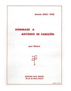 Hommage a Antonio de Cabezon product illustration