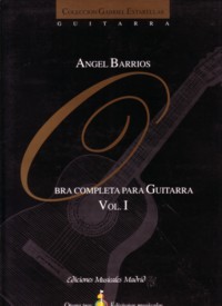 Obra completa Vol.1 available at Guitar Notes.