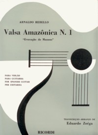 Valsa Amazonica no.1(Zoega) available at Guitar Notes.