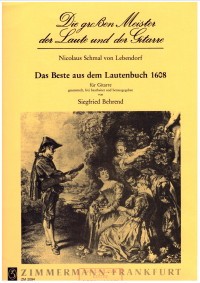 Best of the Lute Book 1608 available at Guitar Notes.