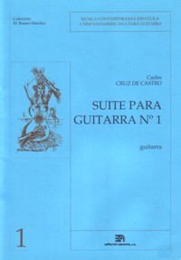 Suite para Guitarra no.1 available at Guitar Notes.