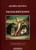 Obras para guitarra: Vol.3: Transcriptions available at Guitar Notes.