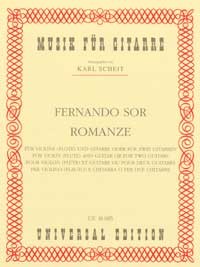 Romanze/La Romenesca, op.Posth. (Scheit) available at Guitar Notes.