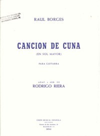 Cancion de Cuna available at Guitar Notes.