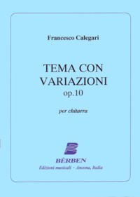 Tema con variazioni op.10 available at Guitar Notes.