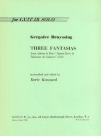 Three Fantasias(Kennard) available at Guitar Notes.