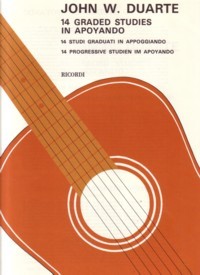 Fourteen Graded Studies in Apoyando available at Guitar Notes.