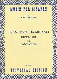 Ricercari & Fantasias(Scheit) product illustration
