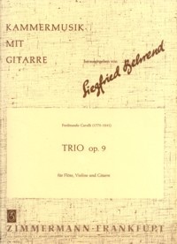 Trio, op.9/1 [Fl/Vn/Gtr] available at Guitar Notes.