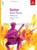 ABRSM Exam Pieces Grade 1 (2019) available at Guitar Notes.