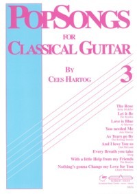 Pop Songs for Classical Guitar, Vol.3 available at Guitar Notes.