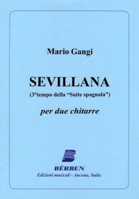 Sevillana [Suite Spagnola] available at Guitar Notes.