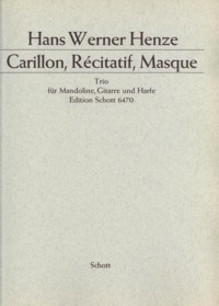 Carillon, Recitatif, Masque [Mand/Hp/Gtr] available at Guitar Notes.