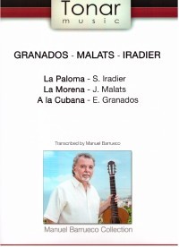 Granados/Malats/Iradier Transcriptions available at Guitar Notes.