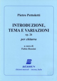 Introduzione, tema e variazioni op.26 product illustration