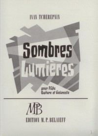 Sombres Lumieres [Fl/Vc/Gtr] available at Guitar Notes.