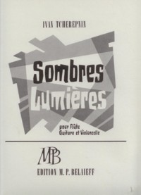 Sombres Lumieres [Fl/Vc/Gtr] product illustration