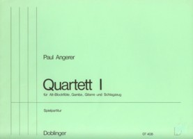 Quartett I [Rec/Va Gmba/Perc/Gtr] product illustration