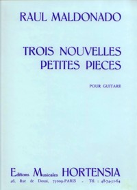 Trois Nouvelles Petites Pieces available at Guitar Notes.