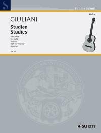 Studies, op.1a(Kreidler) available at Guitar Notes.