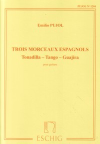 Trois Morceaux Espagnols (1204) available at Guitar Notes.