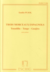 Trois Morceaux Espagnols (1204) available at Guitar Notes.