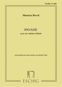 Pavane pour une Infante defunte(Pujol 1408) available at Guitar Notes.