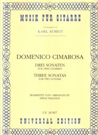 Three Sonatas(Wallisch) available at Guitar Notes.