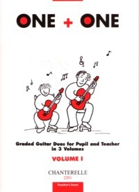 One+One, Vol.1 [Teacher's score] available at Guitar Notes.