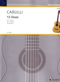 12 Duos, op.27 available at Guitar Notes.
