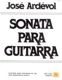 Sonata para guitarra available at Guitar Notes.