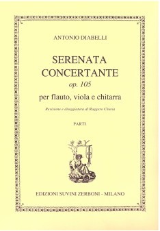 Serenata Concertante, op.105 [Fl/Va/Gtr] pts available at Guitar Notes.