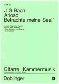 Arioso, BWV245 [Voc/2Vn/Gtr] product illustration