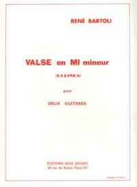 Valse in e minor 'Dolinda' available at Guitar Notes.