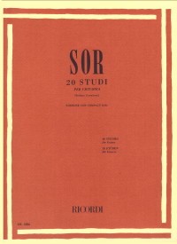 20 Studies (Segovia) [BCD] available at Guitar Notes.