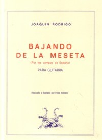 Bajando de la Meseta available at Guitar Notes.
