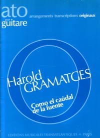 Como el caudal de la fuente available at Guitar Notes.