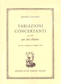 Variazioni Concertanti, op.130(Chiesa) available at Guitar Notes.