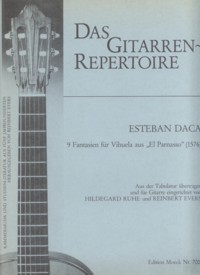 9 Fantasias(Evers/Ruhe) available at Guitar Notes.