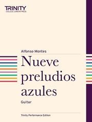 Nueve preludios azules available at Guitar Notes.