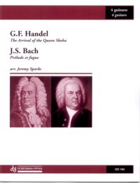 The Arrival of Queen of Sheba | BACH: Prelude & Fugue available at Guitar Notes.