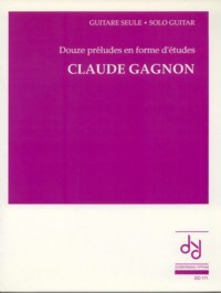 12 Preludes en forme d'etudes available at Guitar Notes.