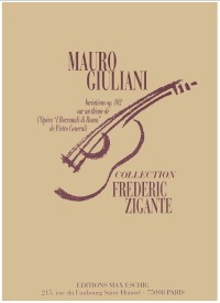 Variations, op.102(Zigante) available at Guitar Notes.