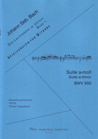 Lute Suite in a-minor, BWV995 (Hoppstock) available at Guitar Notes.