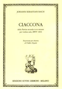 Ciaccona, BWV1004(Zigante) available at Guitar Notes.